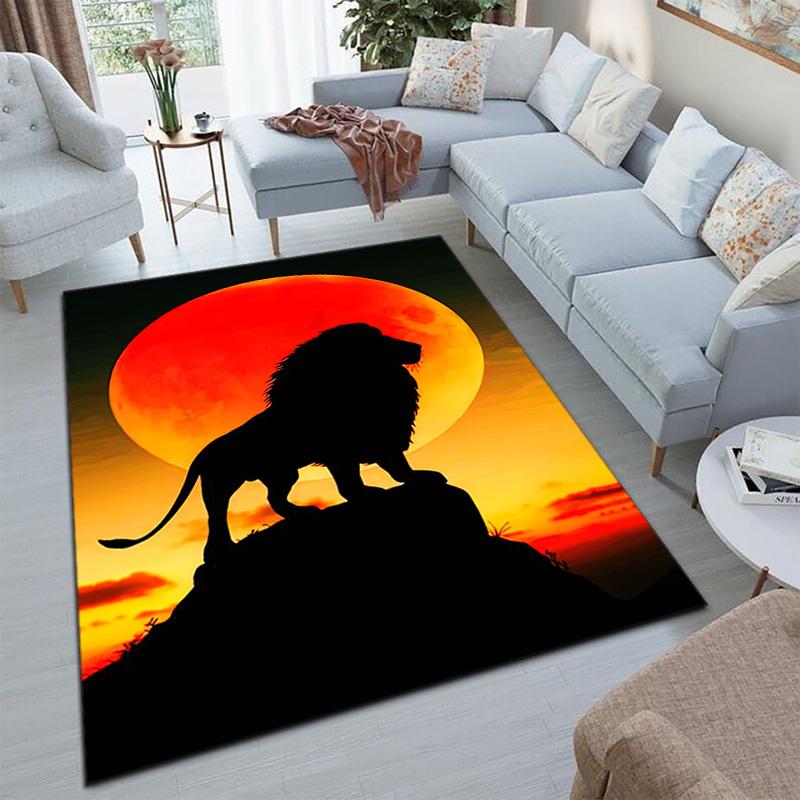 Wolf Heart Floral Fantasy Carpet Is Suitable For Living Room And Bedroom Doormats Office Balcony Decorative Carpet A8