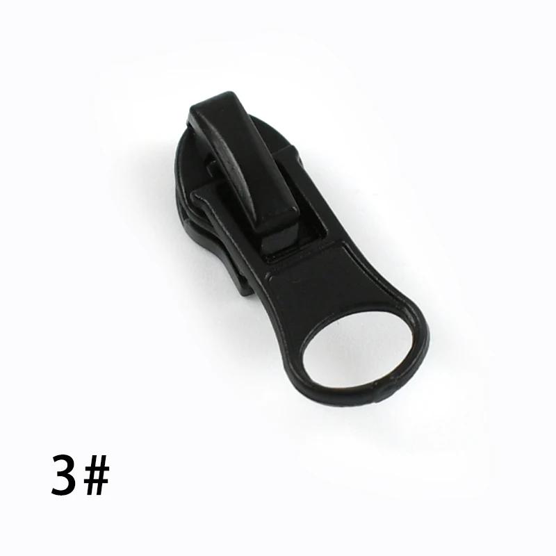 10-50 шт. 3# 5# 8# 10# Водонепроницаемые реверсивные слайдеры для нейлоновых молний, куртка, палатка, пуллер для молнии, головка, ремонт, швейные принадлежности