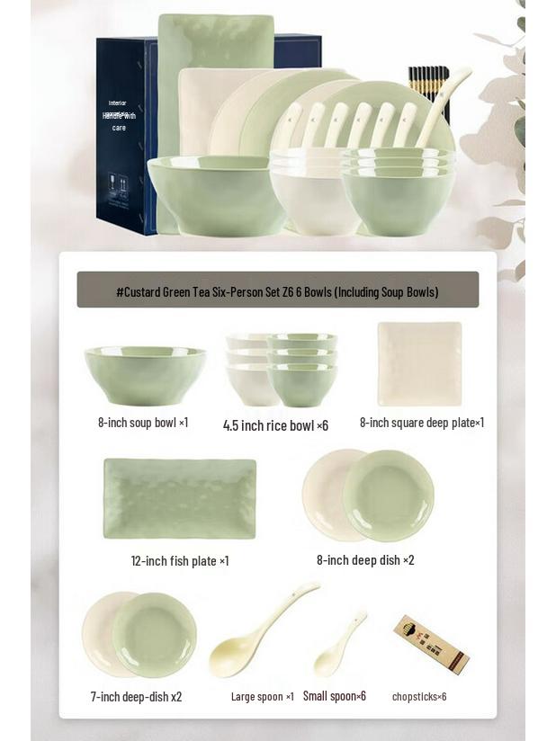 Nai Fufu Ceramic Dinnerware Set