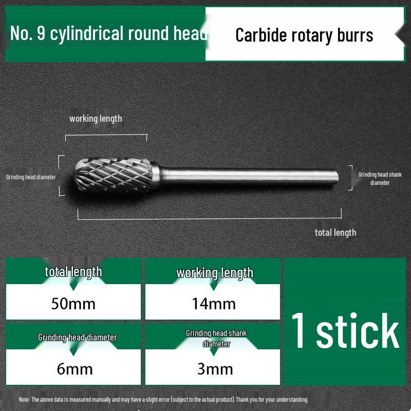 Mei NIT Tungsten Carbide Ball Head Rotary File Milling Cutter Grinder for Metal Chamfering