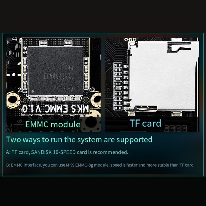 Контроллер платы управления MKS PI V1.1 64-битный SOC-onboard PI-TS35 Дисплей Klipper для материнской платы 3D-принтера