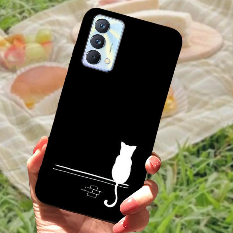 Чехол для Realme GT Master Edition Мраморный painted Cover Мягкий силиконовый ударопрочный чехол для телефона Для Realme GT Master Coque Бампер