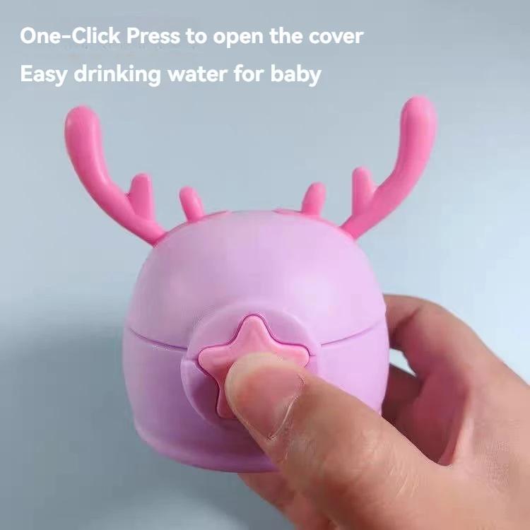 500 мл милый термос-единорог из нержавеющей стали термокружка с прыгающей крышкой чашка для воды для детей и девочек подарки портативная посуда для питья