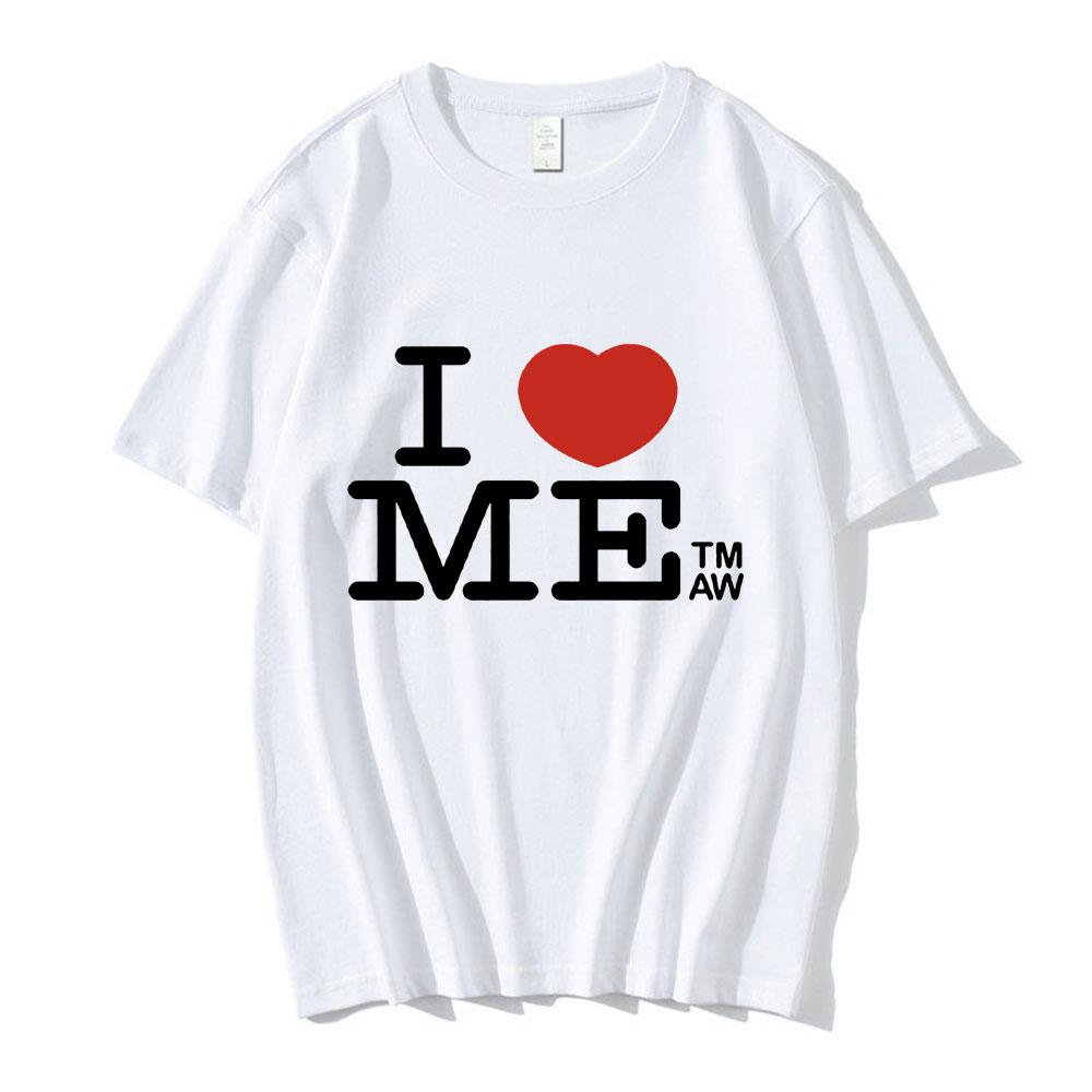 Тейт Макрей I Love Me Мерч Футболка Женская Мода Харадзюку Футболки Хлопок Повседневные С коротким рукавом Оверсайз Футболки Уличная Одежда Топы