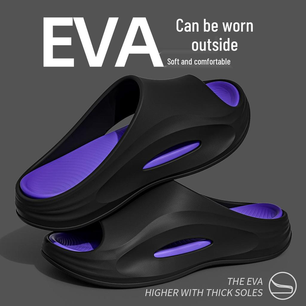 Мужские летние сандалии EVA для активного отдыха 2025 года с противоскользящей подошвой — повседневные спортивные тапочки с толстой подошвой