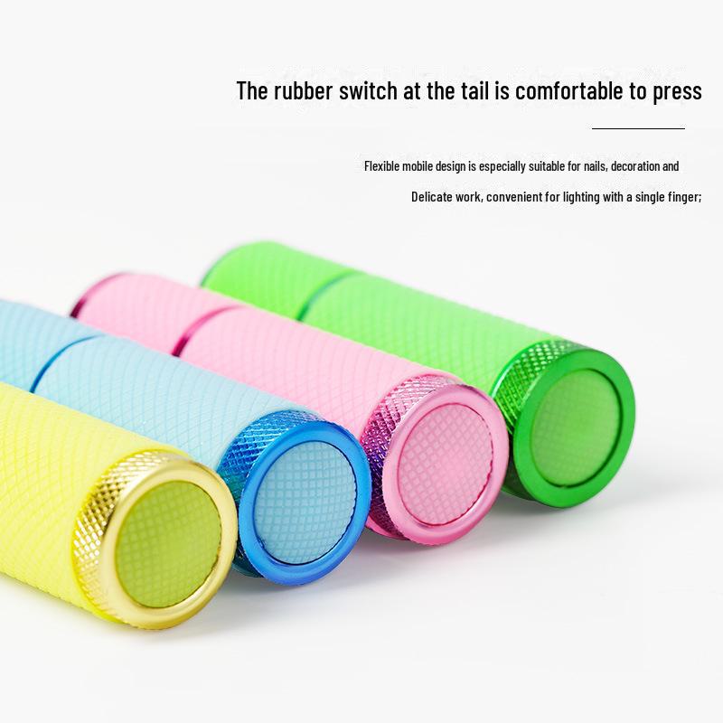 Компактная УФ-лампа для фототерапии ногтей с гелем