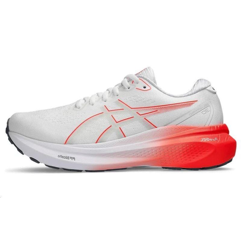 Asics Gel Kayano 30 White Sunrise Red Women's Sneakers 1012B357-101