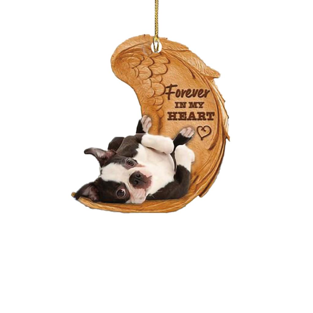 Акриловые подвесные украшения для собак, автомобильные аксессуары, украшение интерьера, креативный милый автомобильный кулон, подвеска