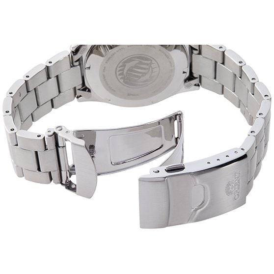 Orient Мужской RN-AA0003R (Спортивный дайверский стиль) Круглые часы из серебристой нержавеющей стали, аналоговые