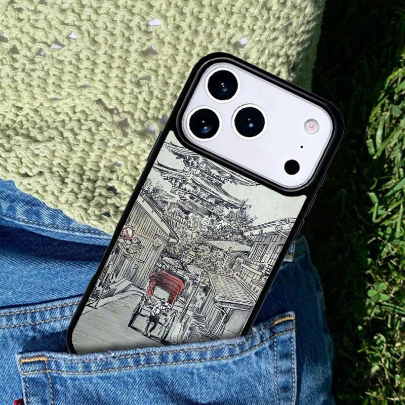 Кёто Япония Старая столица чехол для мобильного телефона Совместим с IPhone 17 16 15 14 13 12 11 Pro Max 17 Air cover