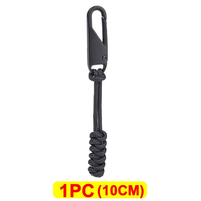 Универсальная металлическая застежка-молния для уличной сумки, застежка-молния для зонтика, плетеная веревка, сменная застежка-молния для самостоятельного шитья, набор для ремонта