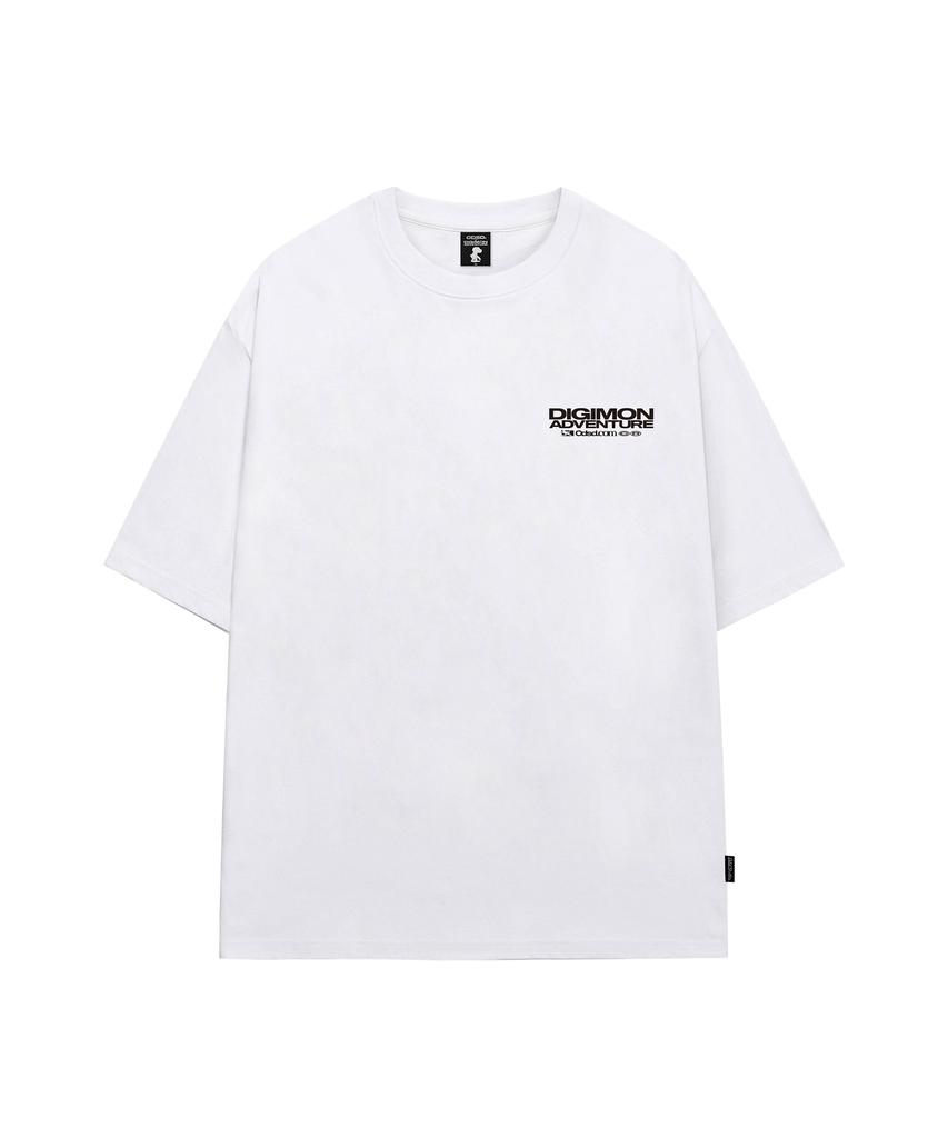 ODDSTUDIO [Digimon Adventure] Digimon Adventure Overfit T-Shirt - 2 Colors