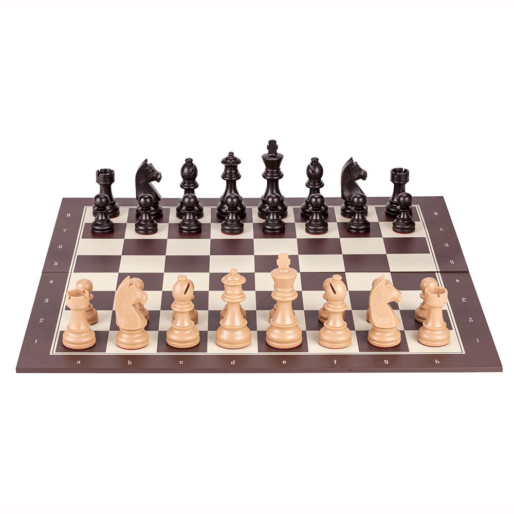 Large Luxury Chess Set Professional Board Games Handmade Abs Chess Pieces Portable Foldable Chessboard Family Table Game Gifts