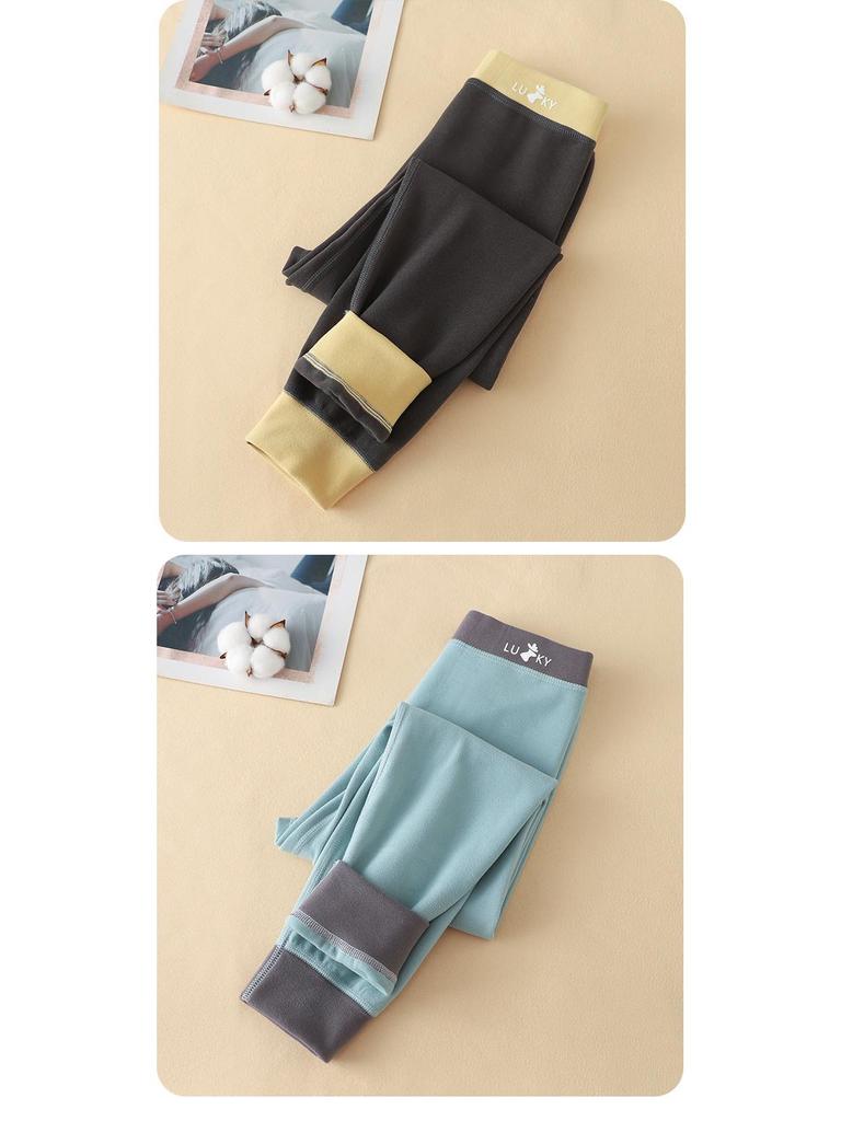 Детские флисовые брюки Осень/Зима 2025: Теплые, бесшовные длинные брюки для девочек