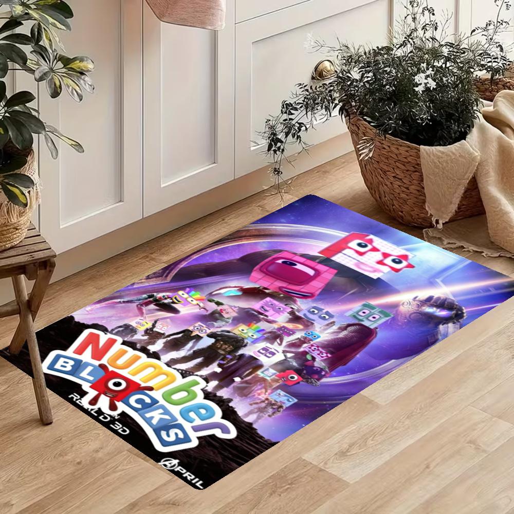 Numberblocks Nonslip Kitchen Mat Floor Carpet Rug For Indoors Outdoors Home Decor Room Supplies Spring Decor