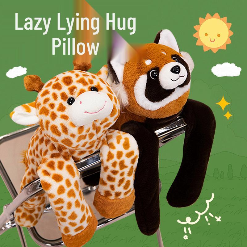 New Style Raccoon Panda Plush Toy - Cartoon Shoulder Doll for Kids