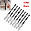 3MM Wood Drill Bits 3mmx 58mm 8Pcs/set Accessories