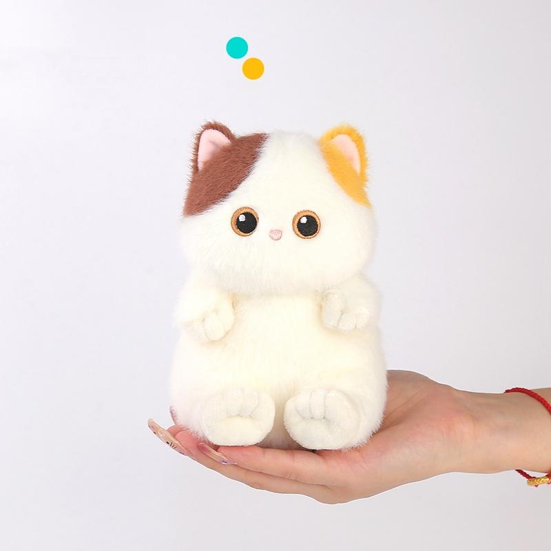 Милая плюшевая игрушка-кот, подвеска 10/40 см, милый набивной черный кот, плюшевая кукла, сюрприз на день рождения, рождественский праздник, идеальный подарок для детей, декор для дома