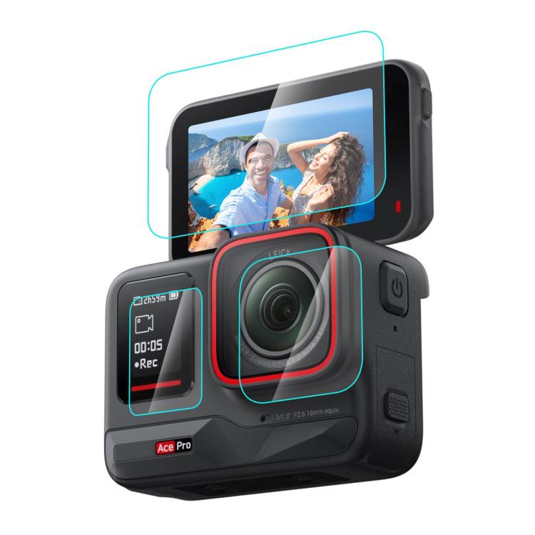 PULUZ Защитное стекло и защита объектива для Insta360 Ace Pro
