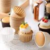 Latikaly Muffin Cups, 100-Count, Cake Molds, Baking Cups, Paper, Disposable, Peel-Off, Heat-Resistant, Waterproof, Oil-Resistant, DIY Baking Supplies