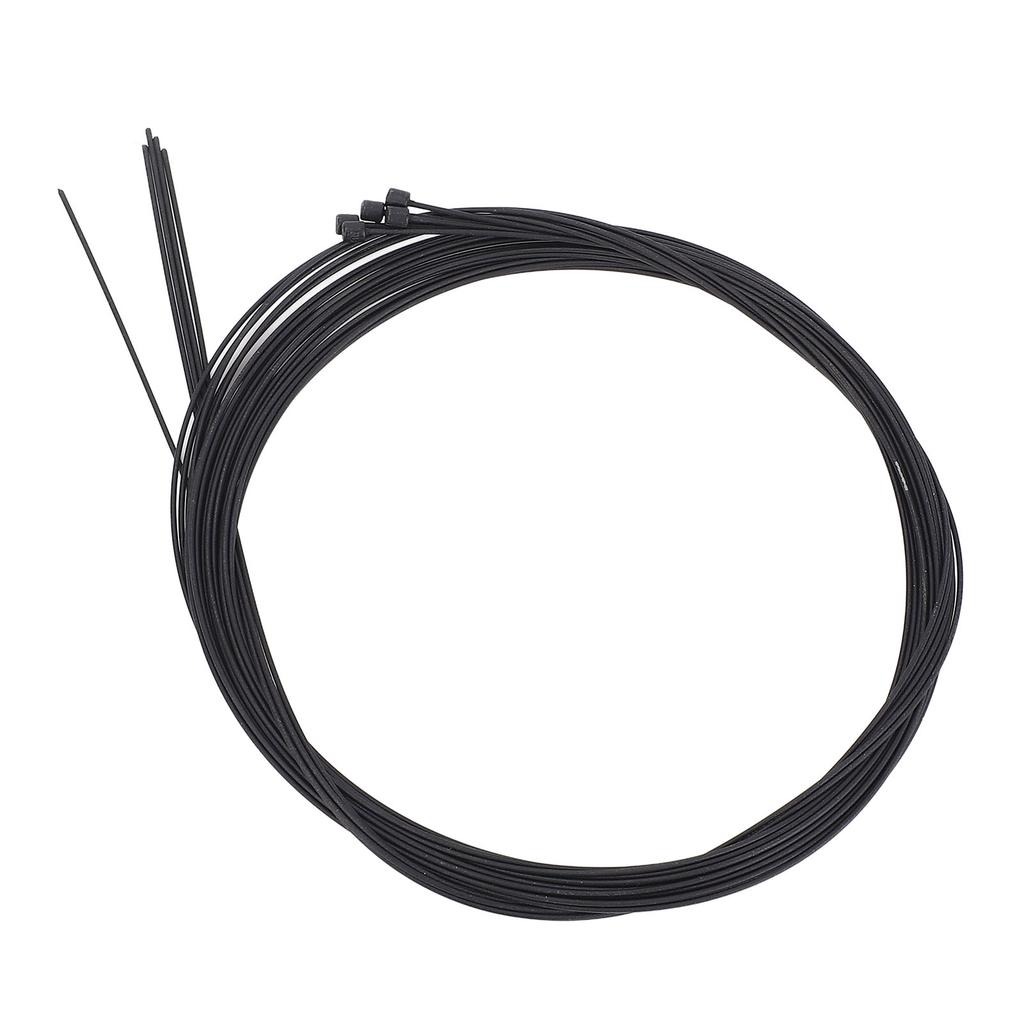 5 шт. Комплект тросов переключения передач для велосипеда Сталь Антиприлипающее покрытие PTFE Высокопрочный внутренний трос переключателя 2,1 м