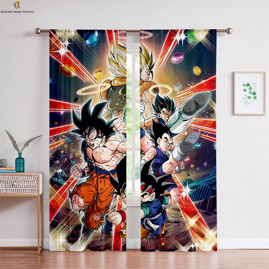 Аниме Мультяшные Шторы с Принтом Японский Стиль Общежитие для Мальчиков и Девочек Спальня Кабинет Декоративные Шторы Легко Стирать
