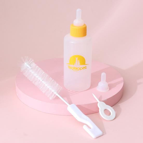 Бутылочка для соски для кошек, мягкая соска, бутылочка для кормления щенков, котят, кормушка для кошек, собак, домашних животных