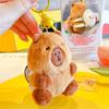 Stylish Capybara Turtle And Bee Plush Keychain Creative Cartoon Keychain Bags For
