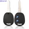 Jingyuqin дистанционный ключ от машины 2 кнопки для Chevrolet Lechi Spark необработанное латунное лезвие пустой чехол для ключа