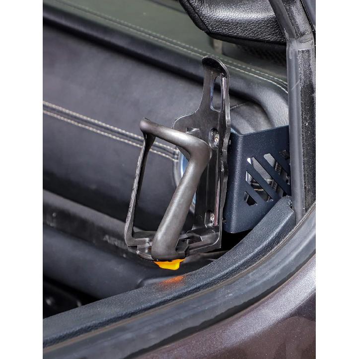 Savadicar Door Cup Holder Compatible With Jeep Wrangler (JL) & Gladiator (JT) 2018-2025, Fit Standard Bottles 2.2 To 3.1 Inch, Extension Accessories
