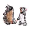 Piżama dla dzieci dziecięca kigurumi onesie kostium strój zebra 105-115 cm