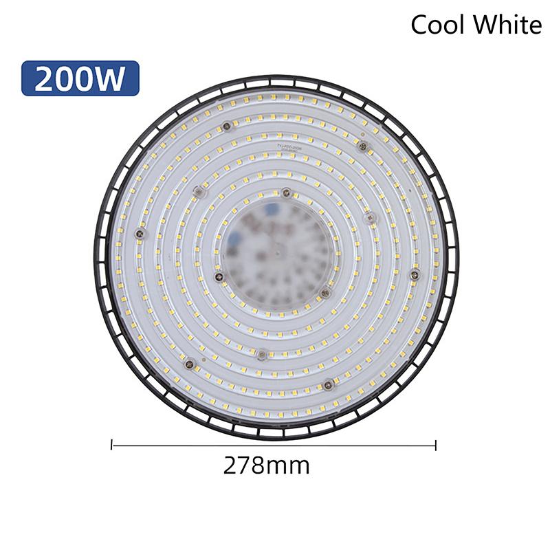 100/150/200 Вт 3500/6500K Светодиодные прожекторы типа НЛО Водонепроницаемые Коммерческие Промышленные Рыночные Складские Гаражные Мастерские Лампы