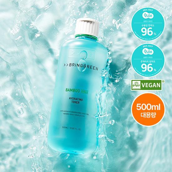 Увлажняющий тоник Bring Green Bamboo Hyalu 500 мл_NEW