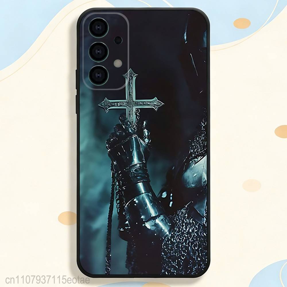 Крестоносец Тамплиер Рыцарь искусство Чехол для Samsung Galaxy S26 S21 S25 FE S24 S23 Ultra S20 S9 S22 Plus S10 TPU Чехол