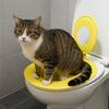 Многоразовый кошачий лоток Устойчивый тренажер для гигиены питомца Практичный тренажер для кошачьего туалета Бытовой