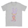 Jax The Amazing Digital Circus T Shirt for Men  Funny T-Shirt O Neck Bunny Rabbit Tees Short Sleeve Clothing Graphic