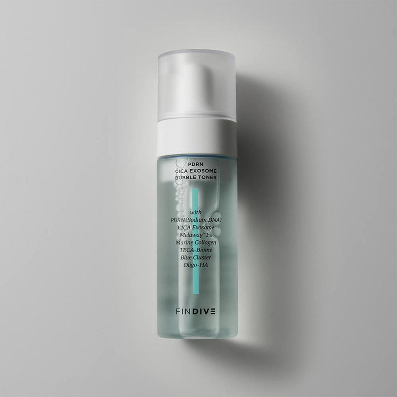 FINDIVE PDRN Cica Exosome Bubble Toner 150 мл