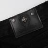 9930 CHROME HEARTS Мужские и женские модные джинсы в американском стиле с тканевыми нашивками, повседневные и модные брюки в стиле хай-стрит