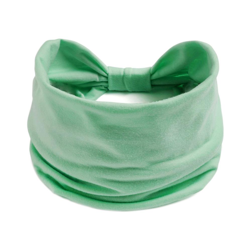 Широкие повязки на голову для женщин Стильные повязки на голову Бохо Повязки для волос Спорт Йога Тюрбан Хлопок Нескользящая бандана Аксессуары для волос