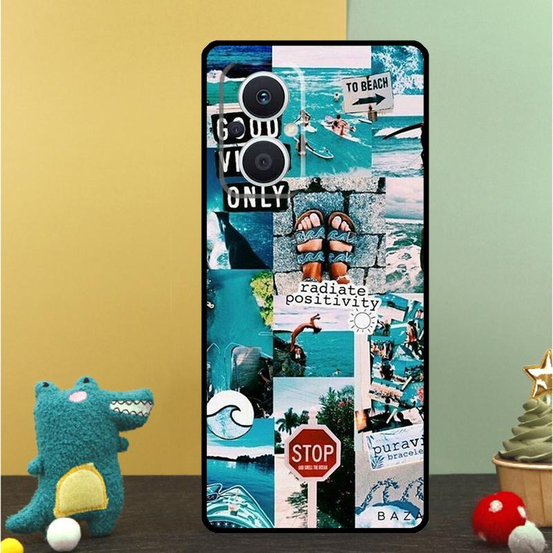 Чехол "Пляжное настроение" для OPPO Reno 15F 13F 14F 12 11 F 10 14 15 Pro 7 8 Lite OPPO Find X9 X8 X6 X5 Pro