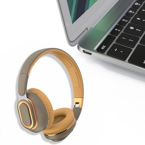 Стильная Bluetooth-совместимая гарнитура, складные игровые наушники с высоким качеством звука