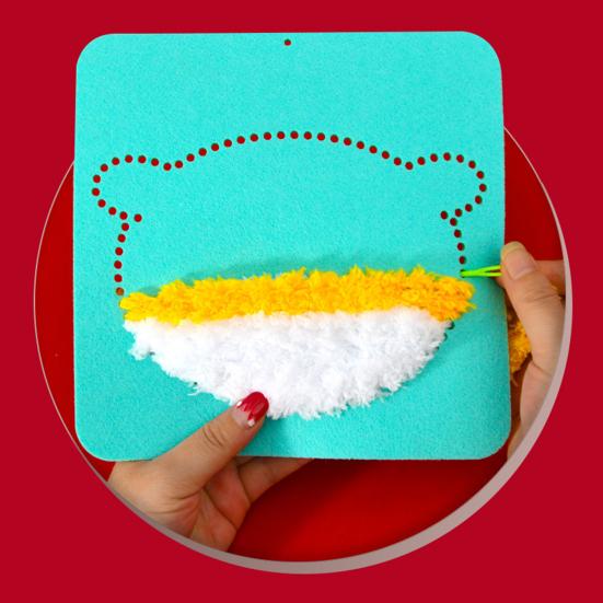 Набор для вышивания Yousheng DIY Рождественский Милое Дерево/Чулок/Санта Вышивальные Проекты Рождественский Набор для Шитья и Рукоделия с Шаблоном Иглы Нитки Инструменты