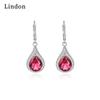 Lindon Copper Alloy Zircon Earrings Drop Earrings For Women Wedding Party Gifts