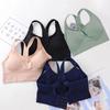 Women Sports Bra Push Up Crop Top Female Workout Fitness Gym Tank Top Running Yoga Braletter Athletic Sportswear