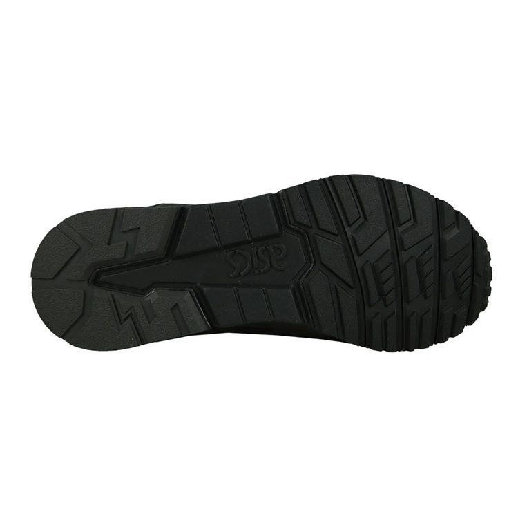 Asics Gel-Lyte 5 Удобная ткань Кожа Низкий верх Повседневные кроссовки для бега Мужские кроссовки Черный H7N2L-9090