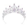 Crown Headdress Birthday Headband Queen Bride Alloy Hair Accessories Party Crown Rhinestone