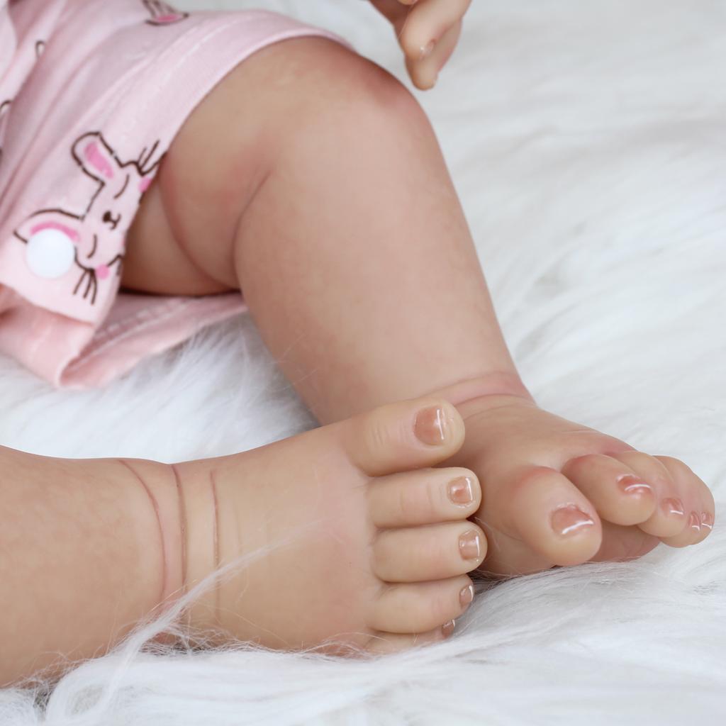 BZDOLL, 55 см, мягкая силиконовая кукла Reborn с 3D-краской, игрушка для девочки, как настоящая, 22 дюйма, улыбающаяся принцесса, Лиза Бебе, наряд, живой подарок