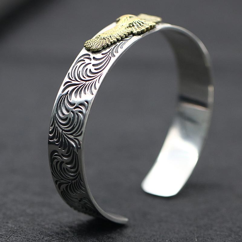 Тренд хип-хопа Золотой орел браслет мода креативные мужские рок-вечеринки ювелирные изделия