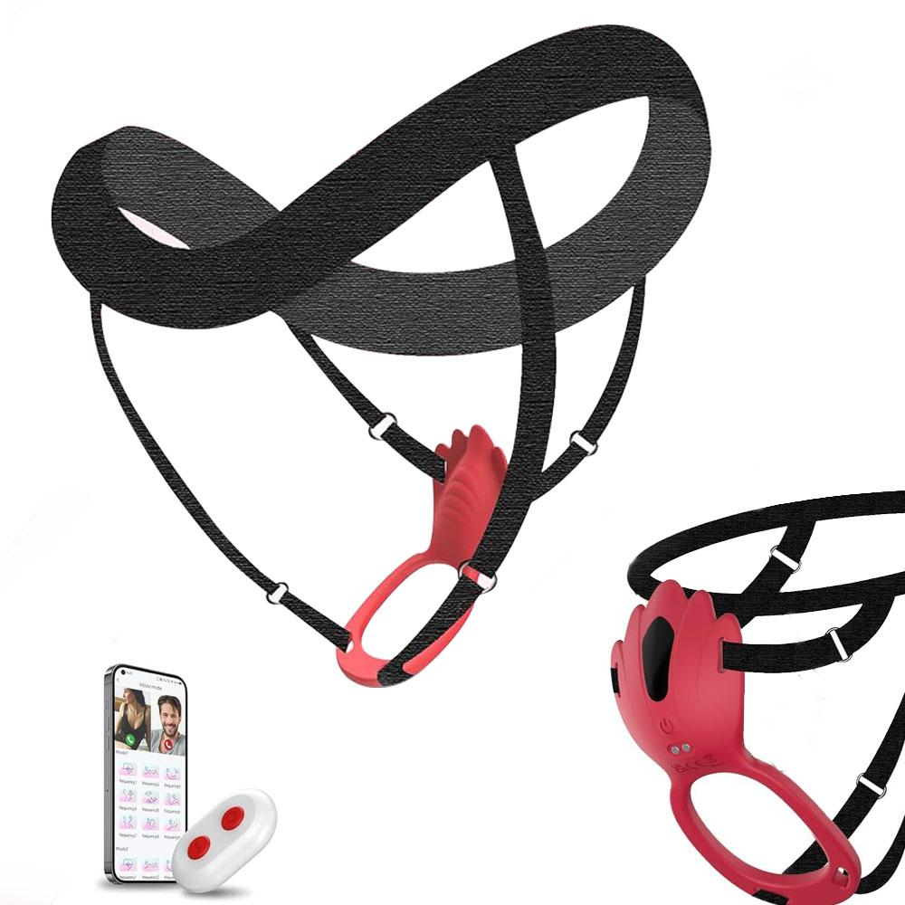 Wearable Panty Vibrator, 9 Vibration Modes Female Sex Toys, Vibrating Penis Ring Clitoral Stimulator, Adult Sex Toys