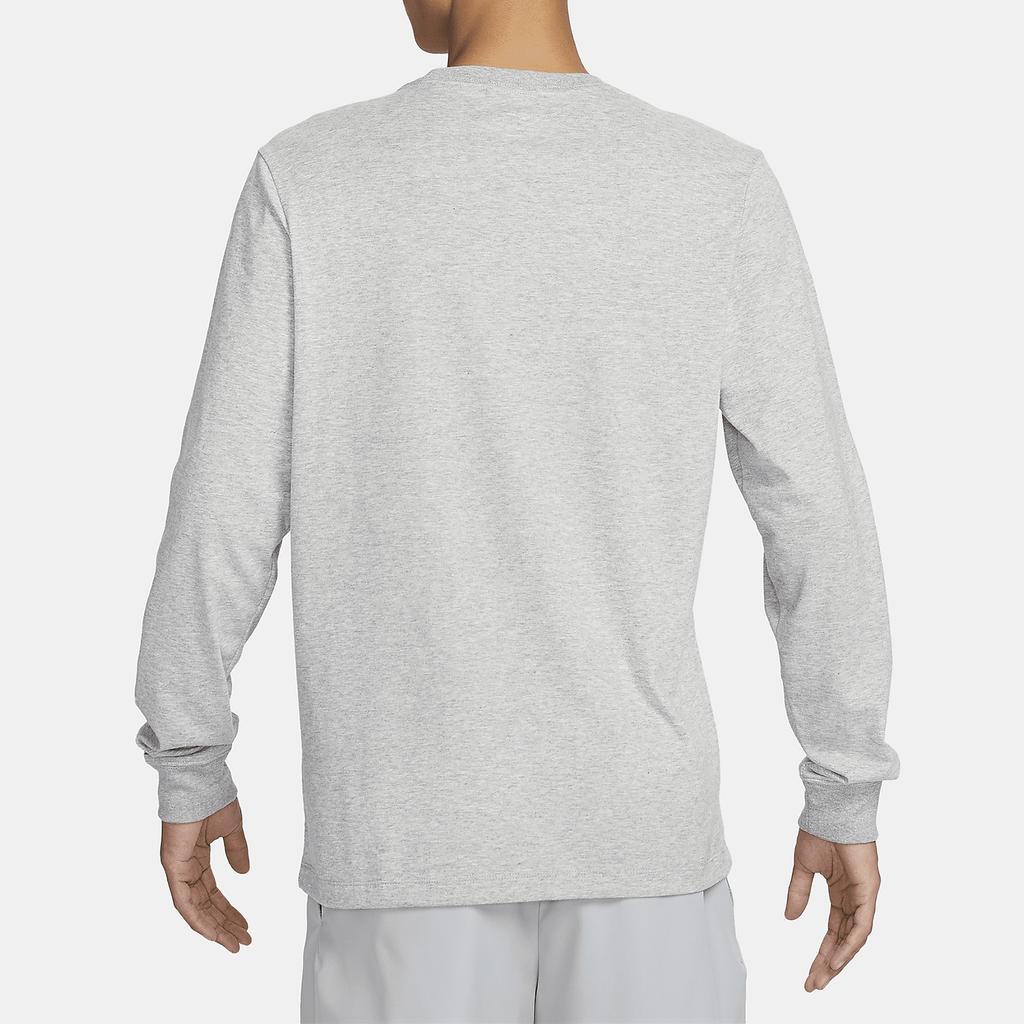 Nike T Shirts Men's Toned Dark Gray Crew Neck Moderate Straight Fit BV7970-063